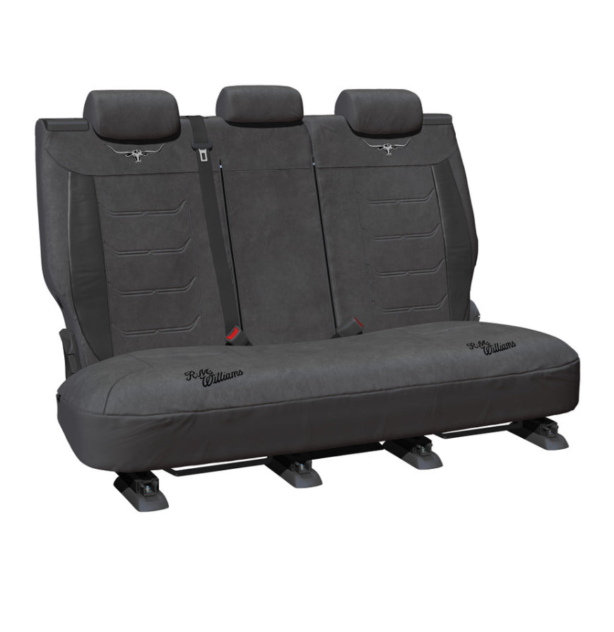 RM Williams Suede Velour Car Seat Covers - Rear Seat
