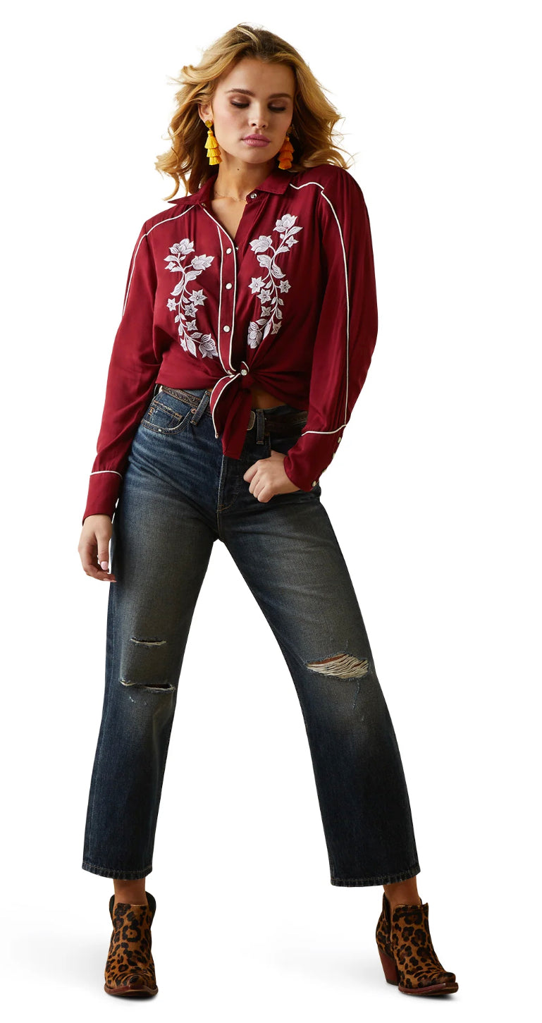 Ariat Womens Ultra High Rise Tomboy Straight Jeans 10045188