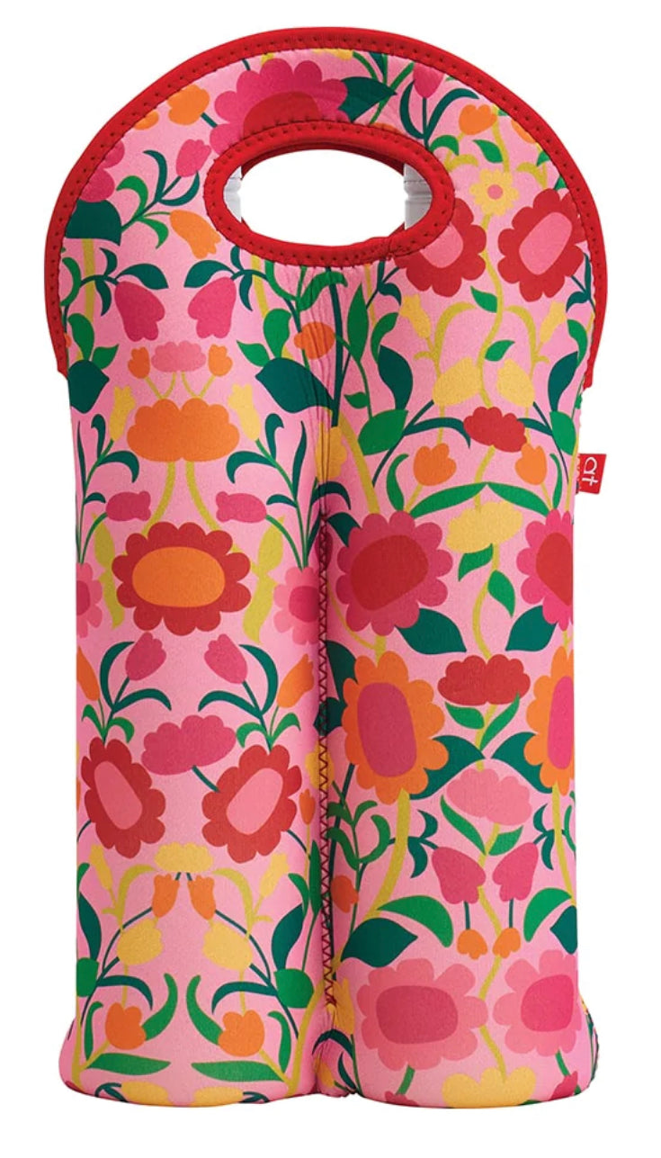 Neoprene Bottle Bag Double