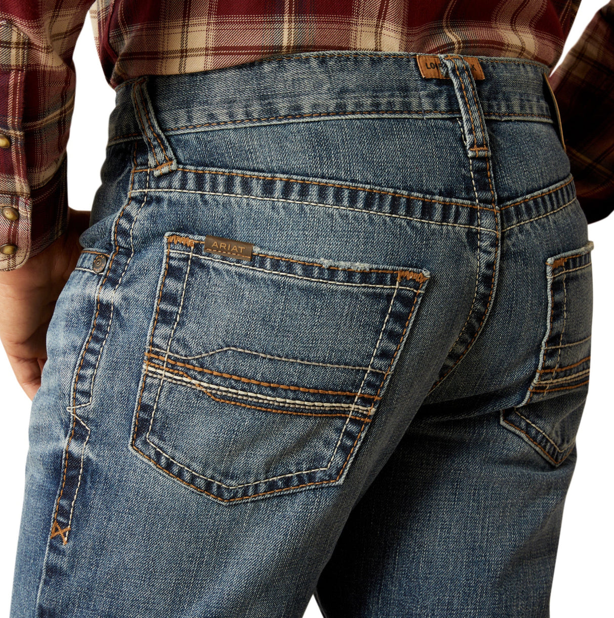 Ariat Men’s M5 Straight Leg Jeans - Smokey Weatherford - 10053547