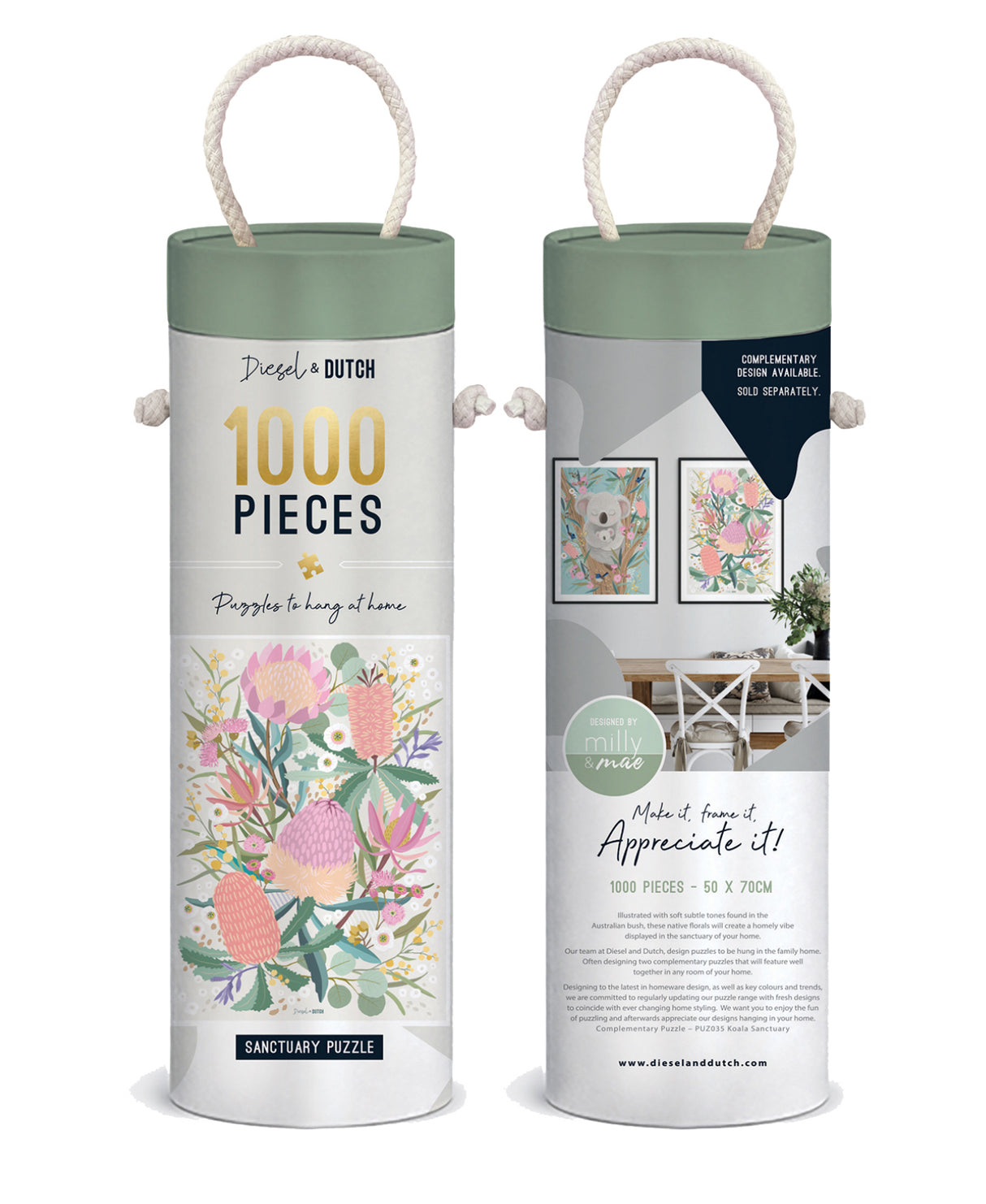 Diesel & Dutch Sanctuary 1000pc Jigsaw Puzzle