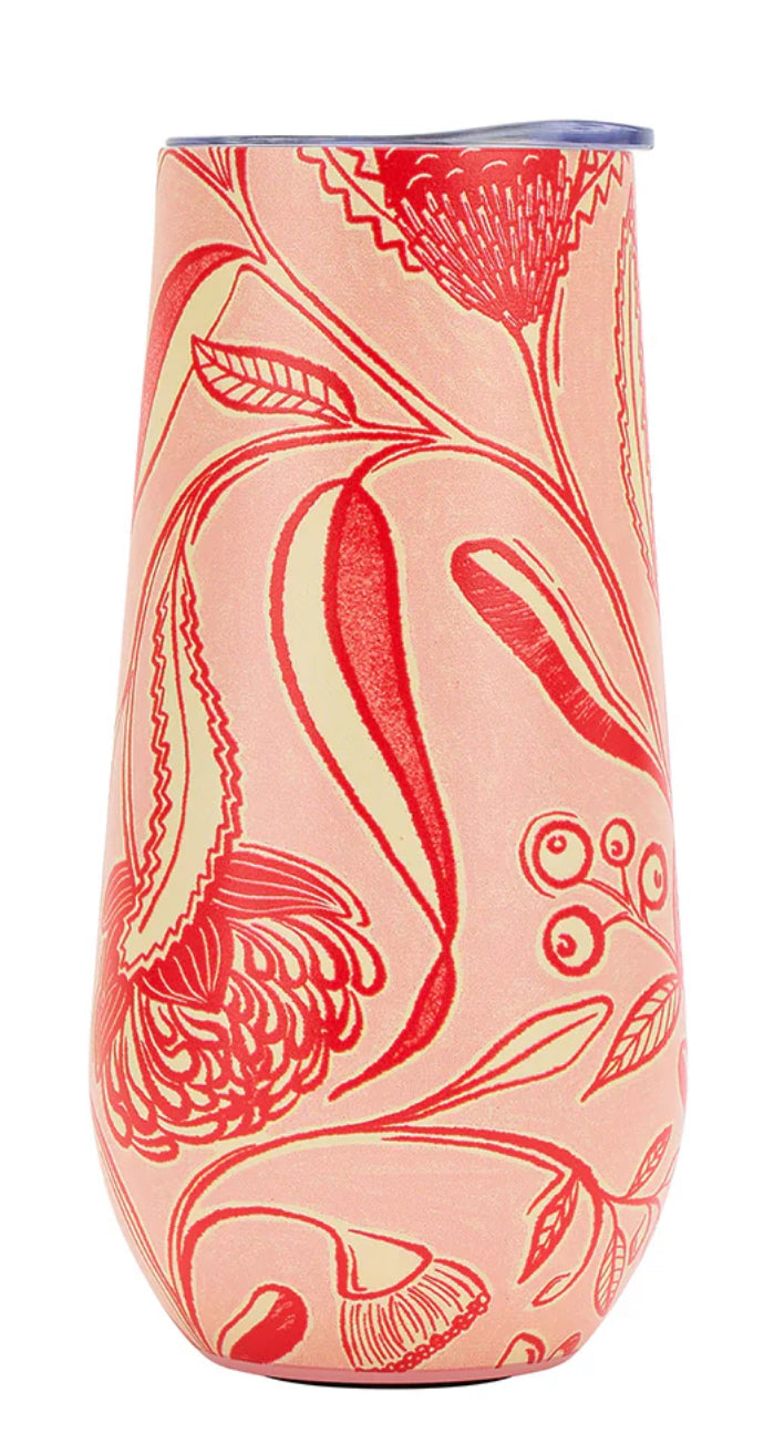 Sparkling Flute Double Walled in 2 great Patterns