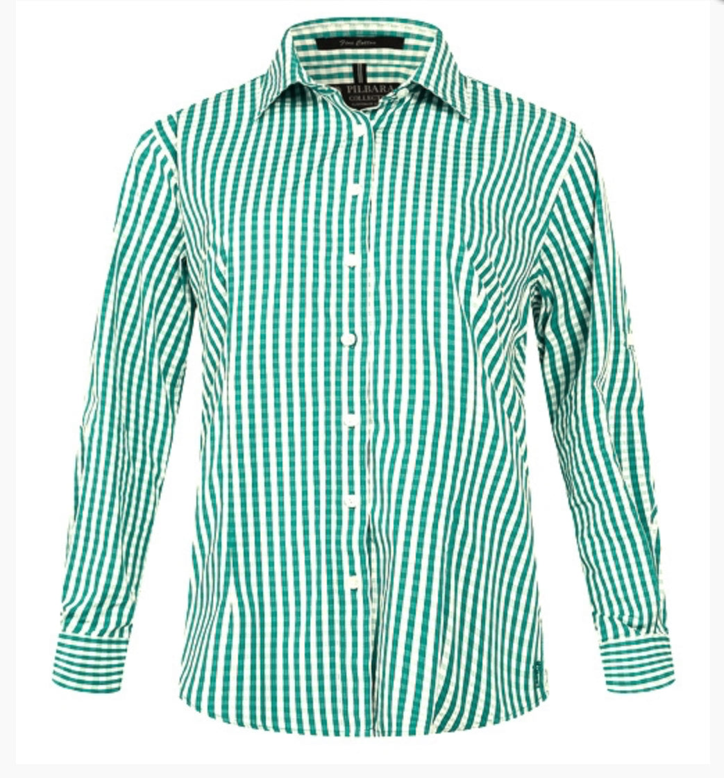 Pilbara Collection Stripe Ladies Shirt RMPC115