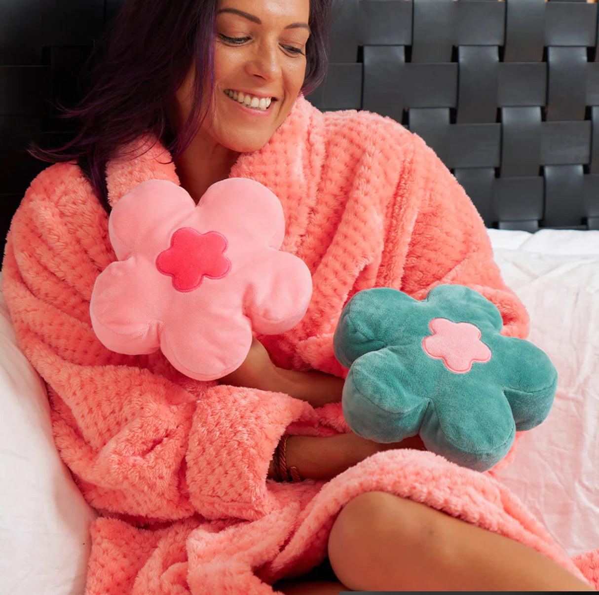 Flower Heatable Pillow