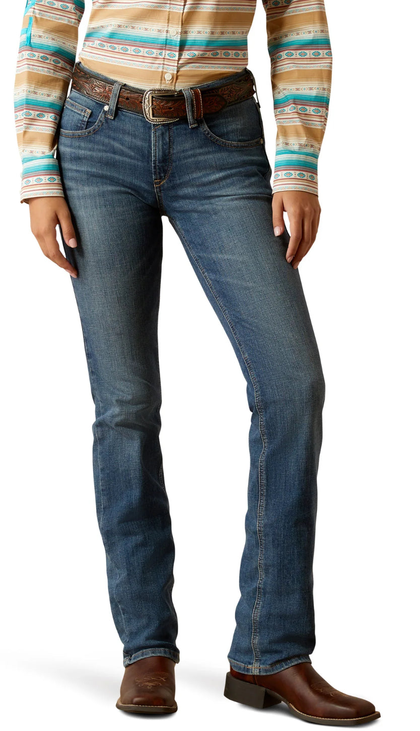 Ariat Ladies Perfect Rise Straight Leg Jeans ( Toronto 10051840 )