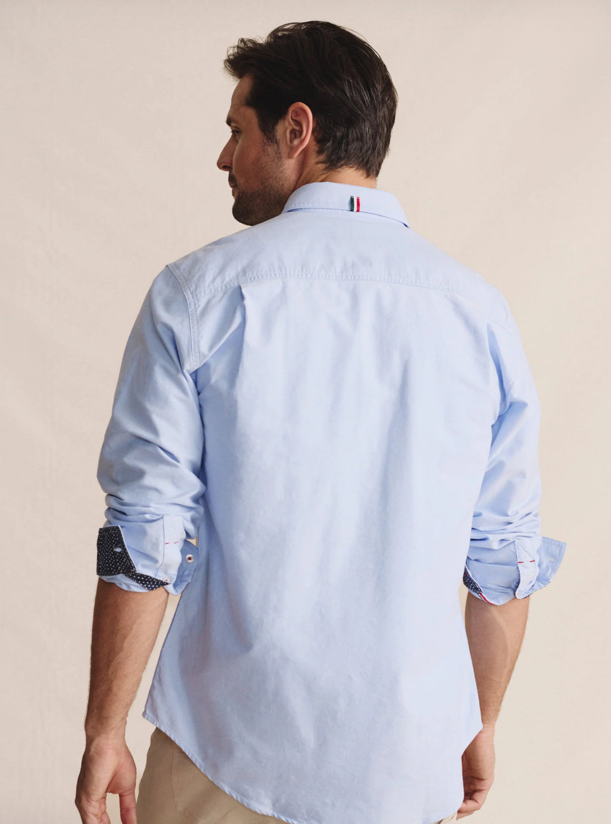S Kidman Aberdeen Mens Oxford Long Sleeved Shirt in 2 Colours