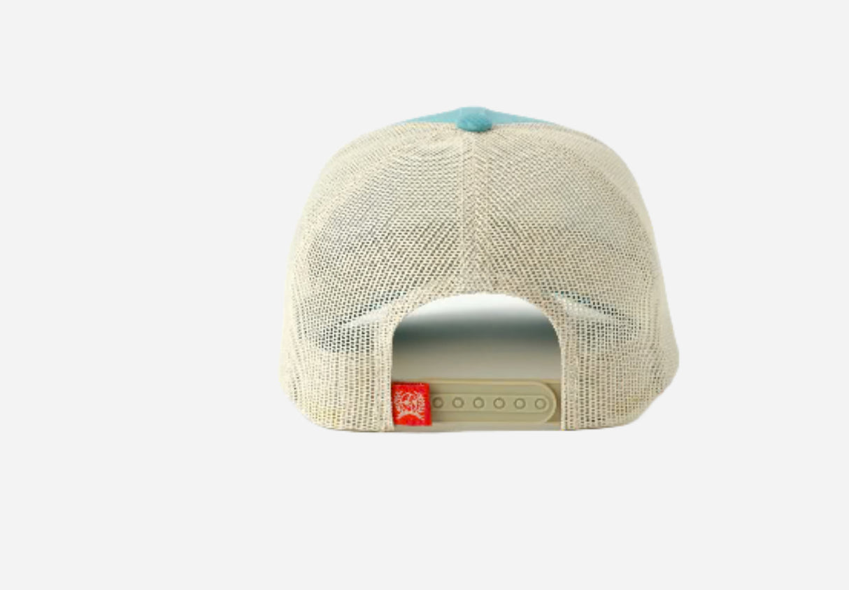Cinch Ladies Blue & Cream Logo Trucker Cap