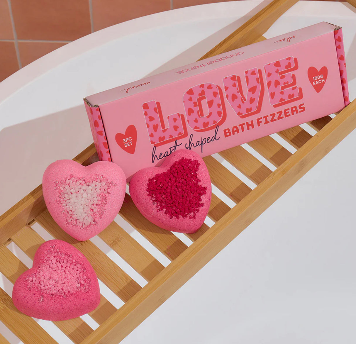 Annabel Trends Love Bath Fizzers 3 pack