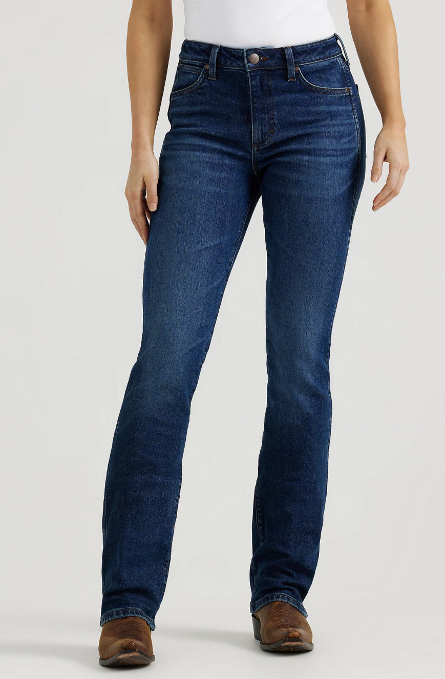 Wrangler Ladies Bailey High Rise, Boot Cut Jeans