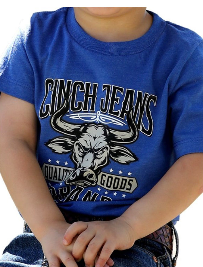 Cinch Kids Royal Blue Tee