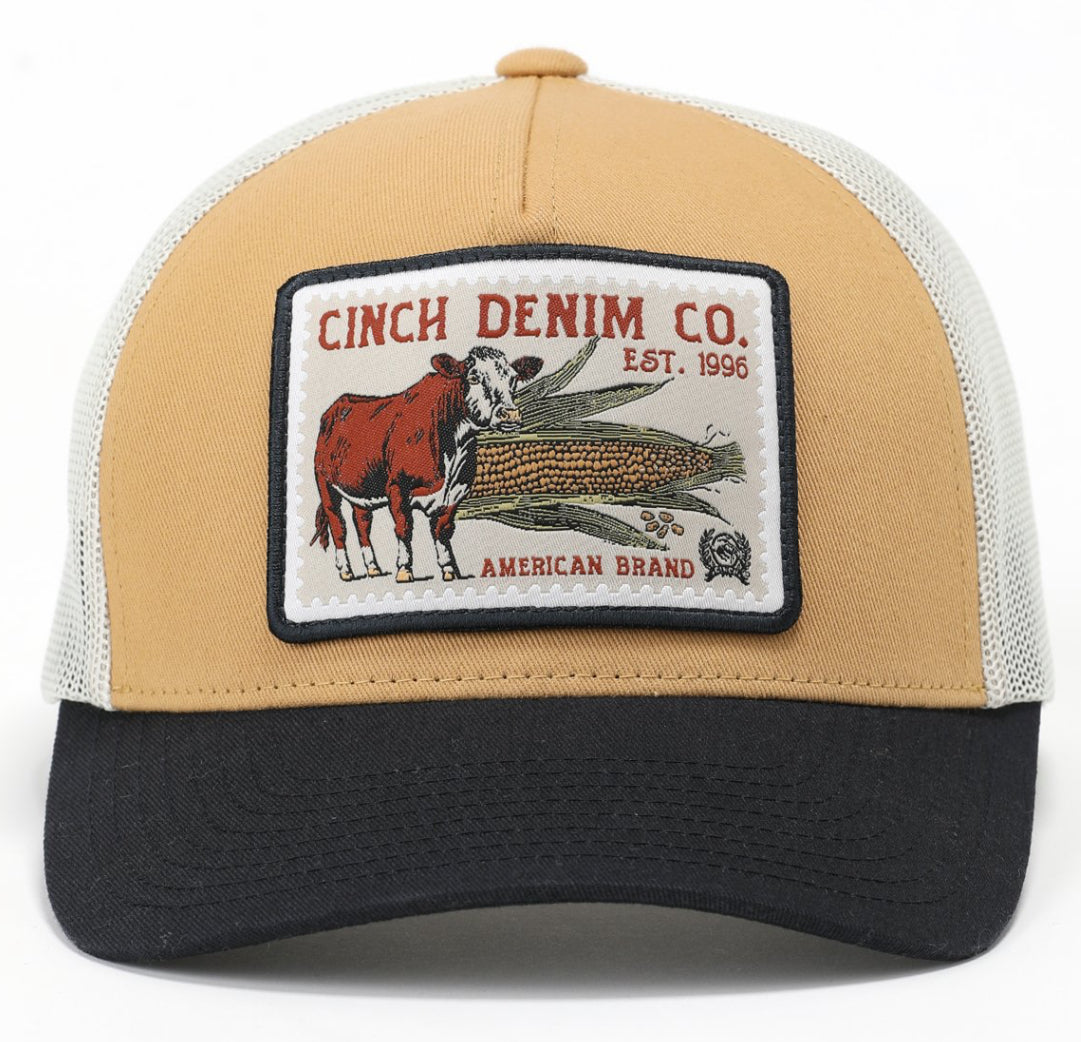 Cinch Denim Co Gold Cap MCC0660639
