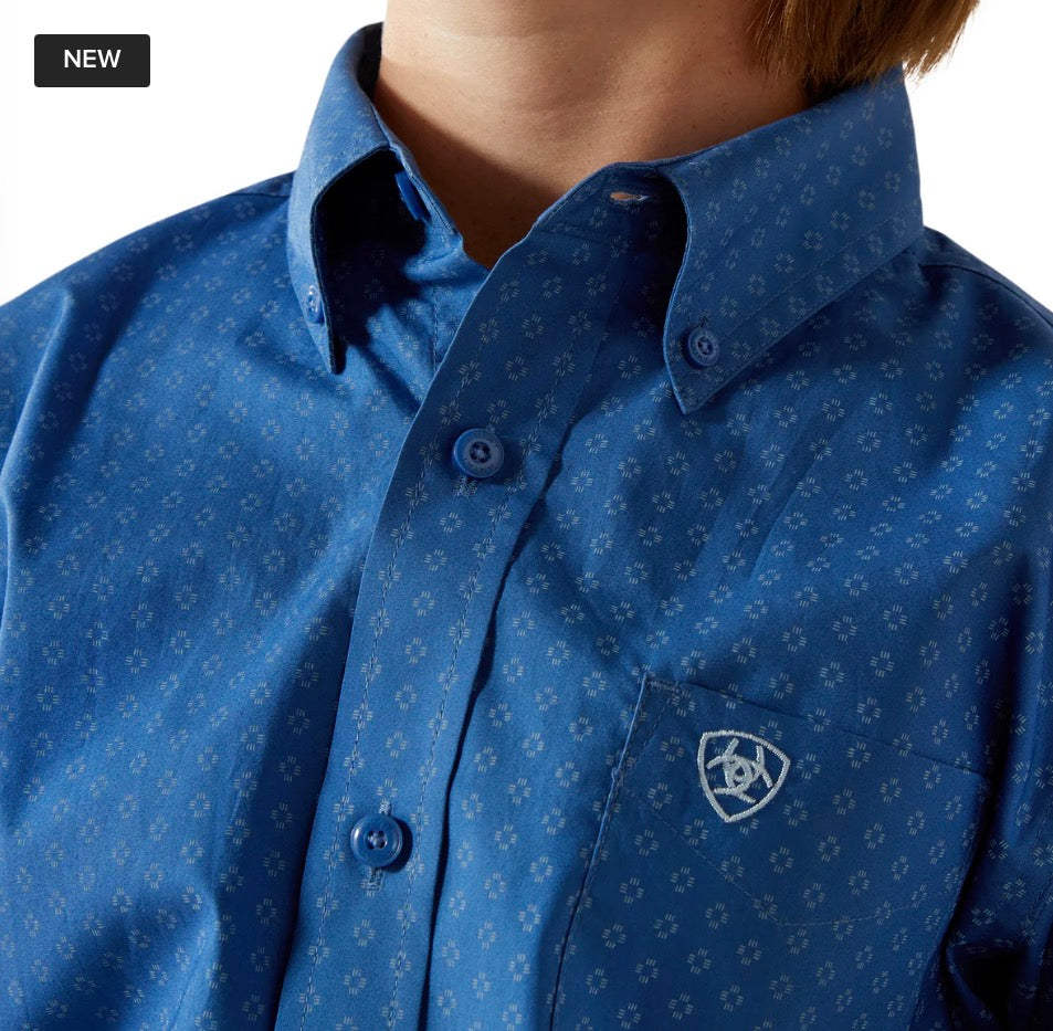 Ariat Boys Long Sleeved Shirts 2 styles