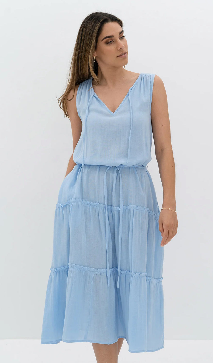 Humidity Ladies Cascade Dress in 3 Colours