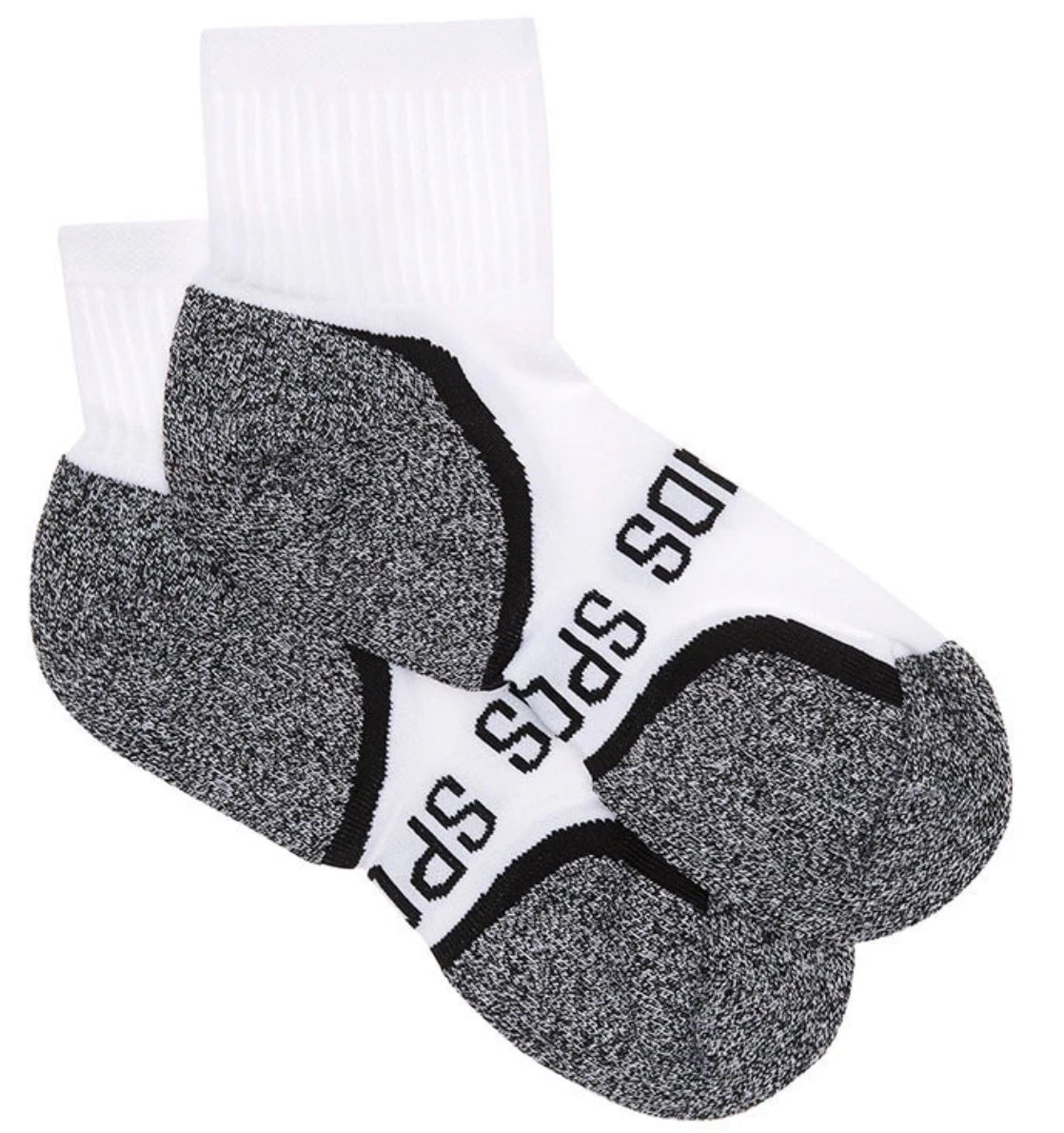 Bonds Ultimate Comfort 1/4 Crew 2 pack Socks