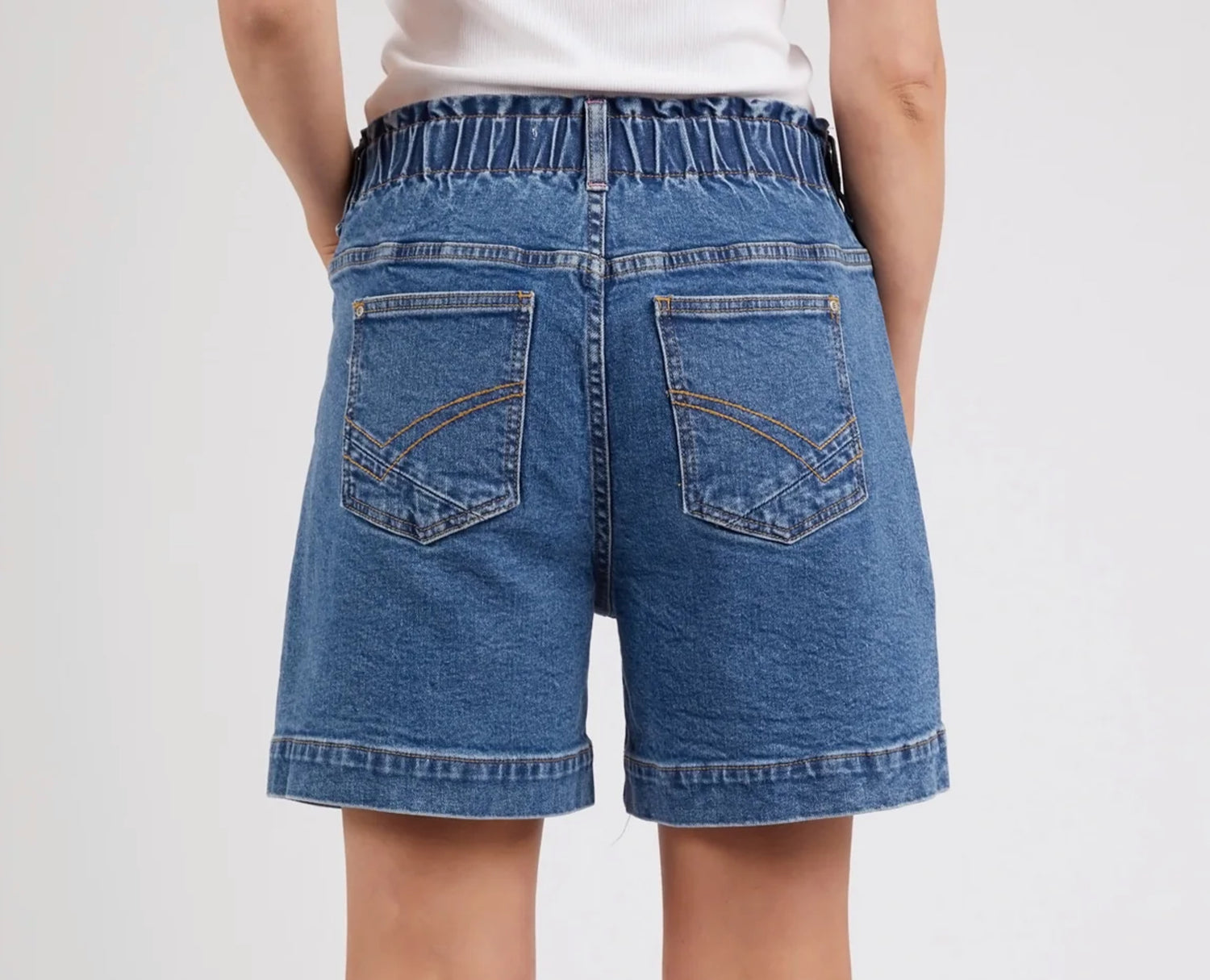 Atlas Denim Short Dark Blue