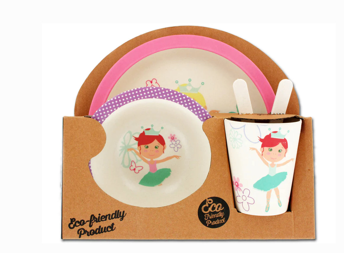Kids Dinner set Bamboo