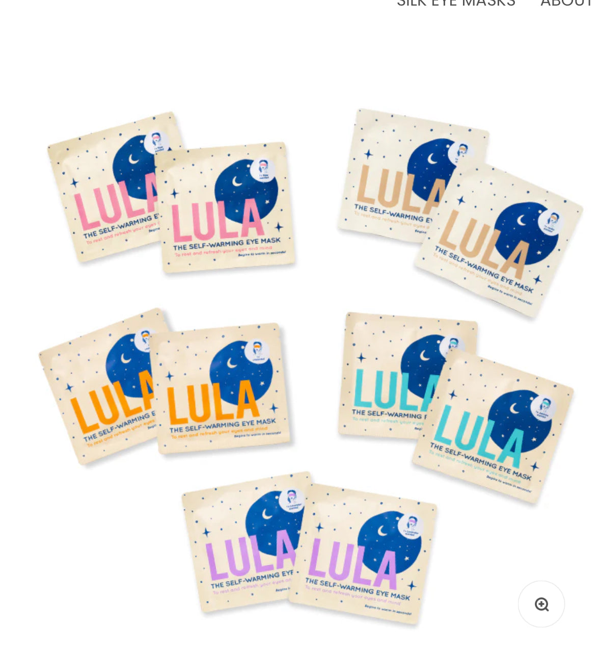 Lula Self Warming Eye Masks