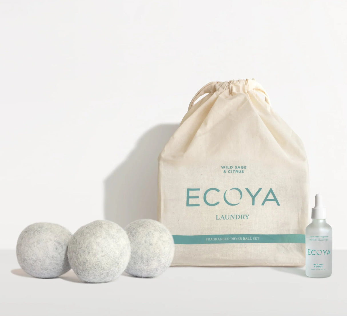 Ecoya Laundry Fragranced Dryer Ball Sets in 2 great Frangrances