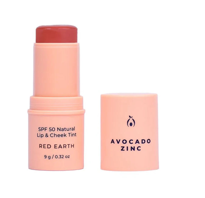 Avocado Zinc SPF 50+ Natural Lip and Cheek Tint