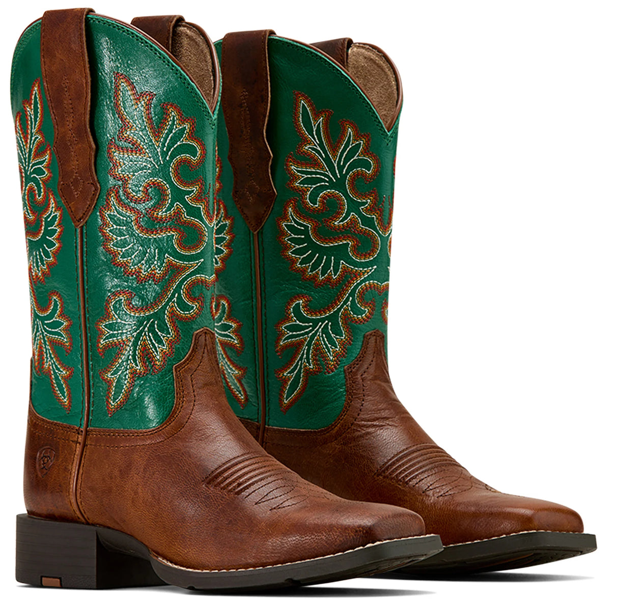 Ariat Ladies Round Up Square Toe StretchFit Boots 10061223