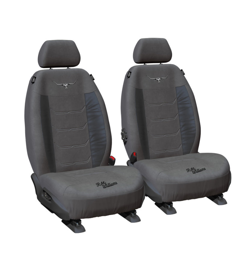 RM Williams Suede Velour Car Seat Covers