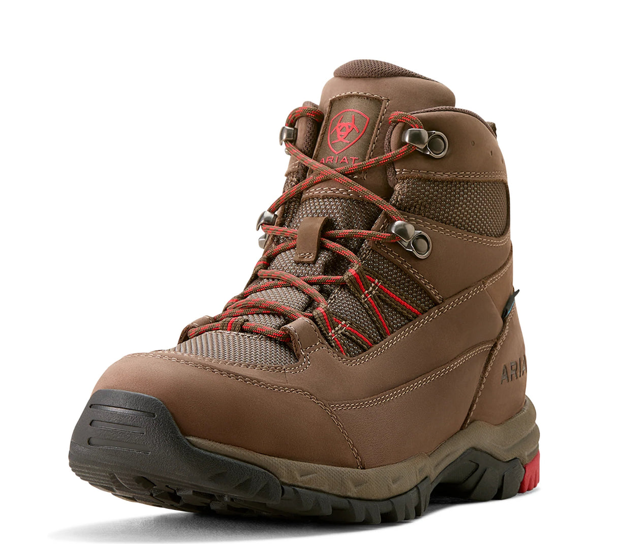 Ariat Mens skyline Summit H20 In Bitter Brown/Red