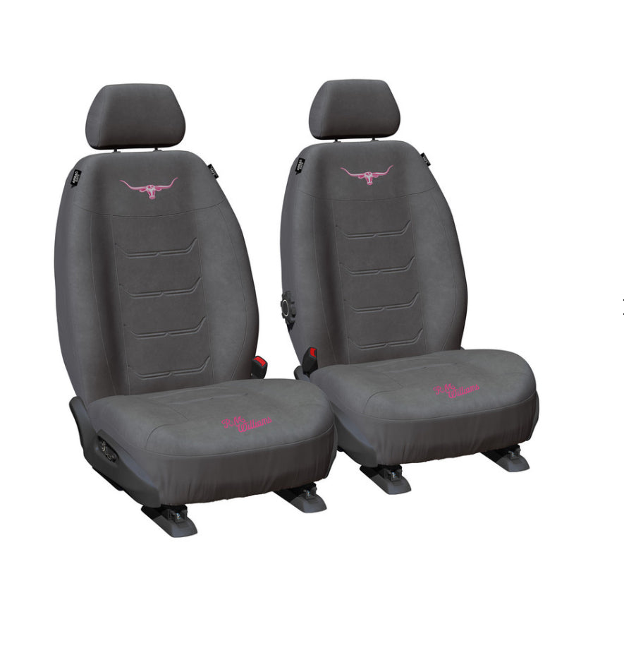 RM Williams Suede Velour Car Seat Covers