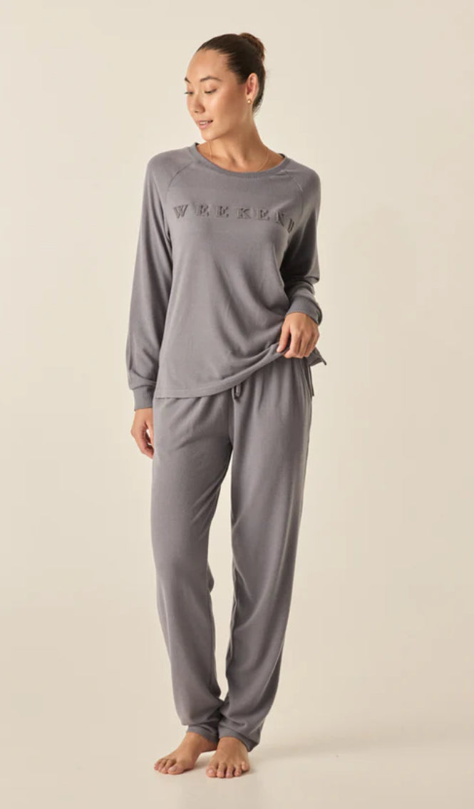 Gingerlilly Keira Grey Weekend Lounge Set