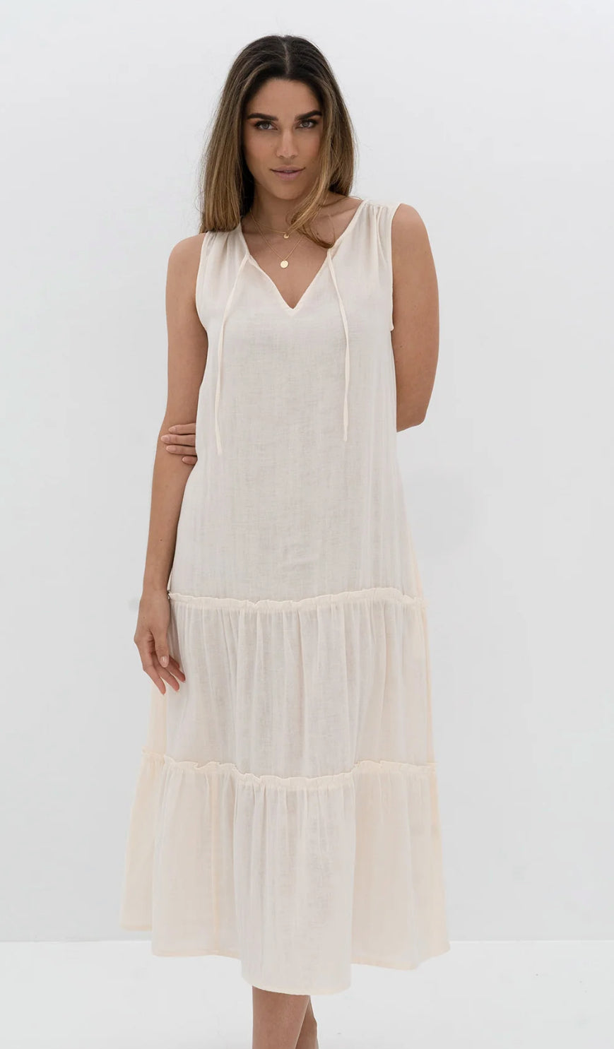 Humidity Ladies Cascade Dress in 3 Colours