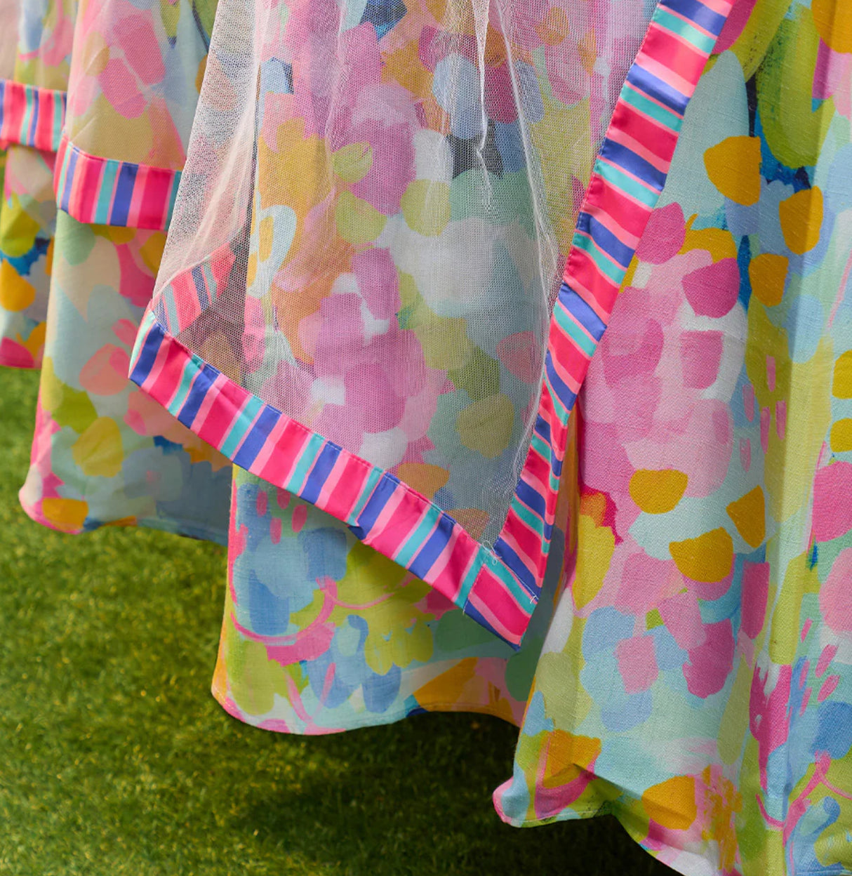 Tablecloth Round - Good Vibes MM 220cm