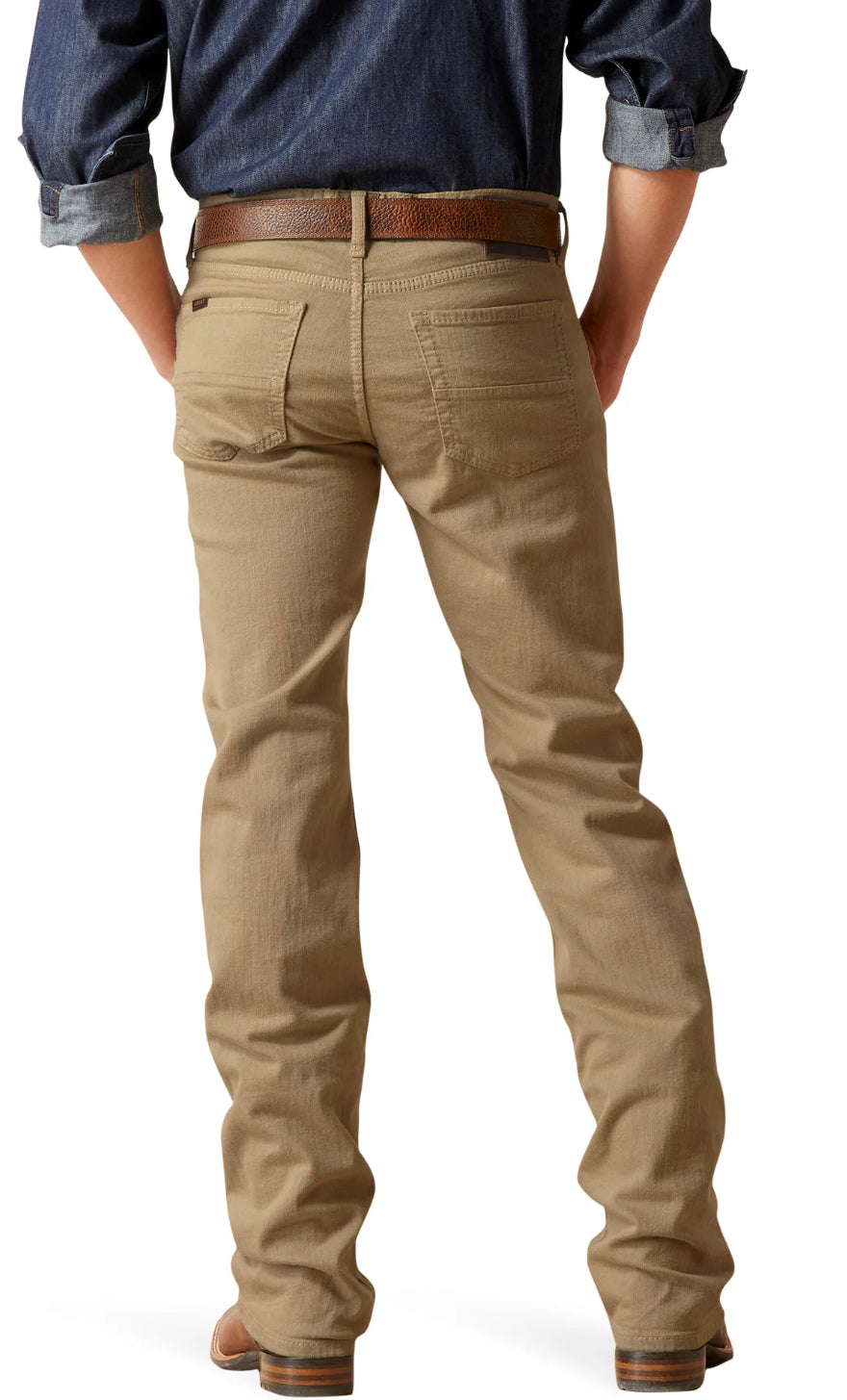 Ariat Mens M7 Slim Fit Straight Leg Dark Khaki Jeans 10044369