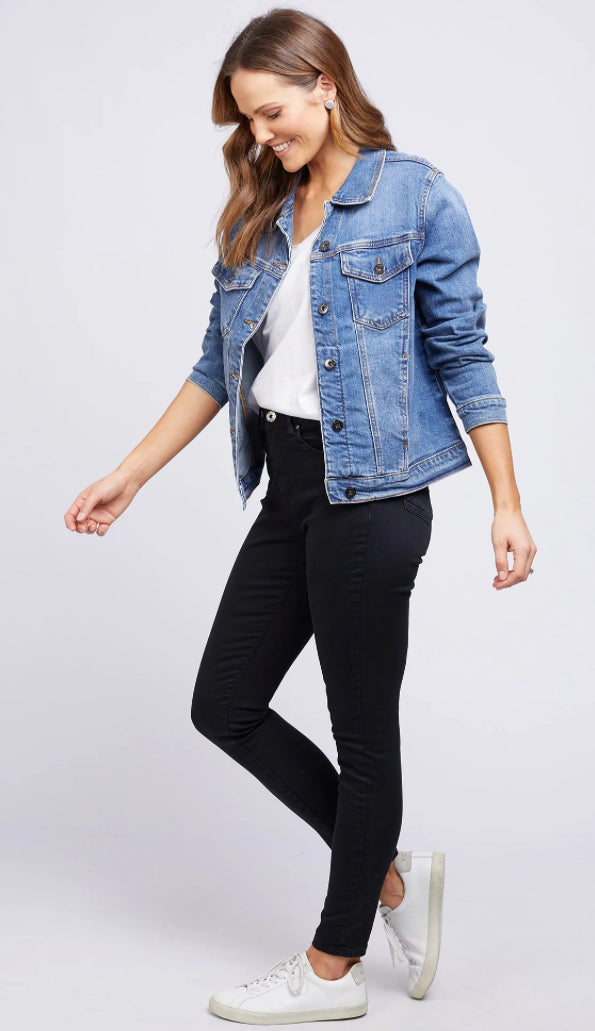 Elm Ladies Angie Denim Jacket