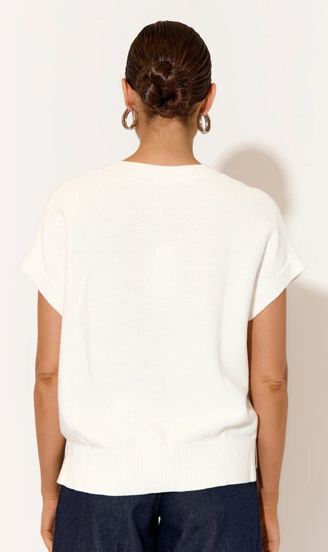 Adorne Ladies Samara Cotton Knit Top