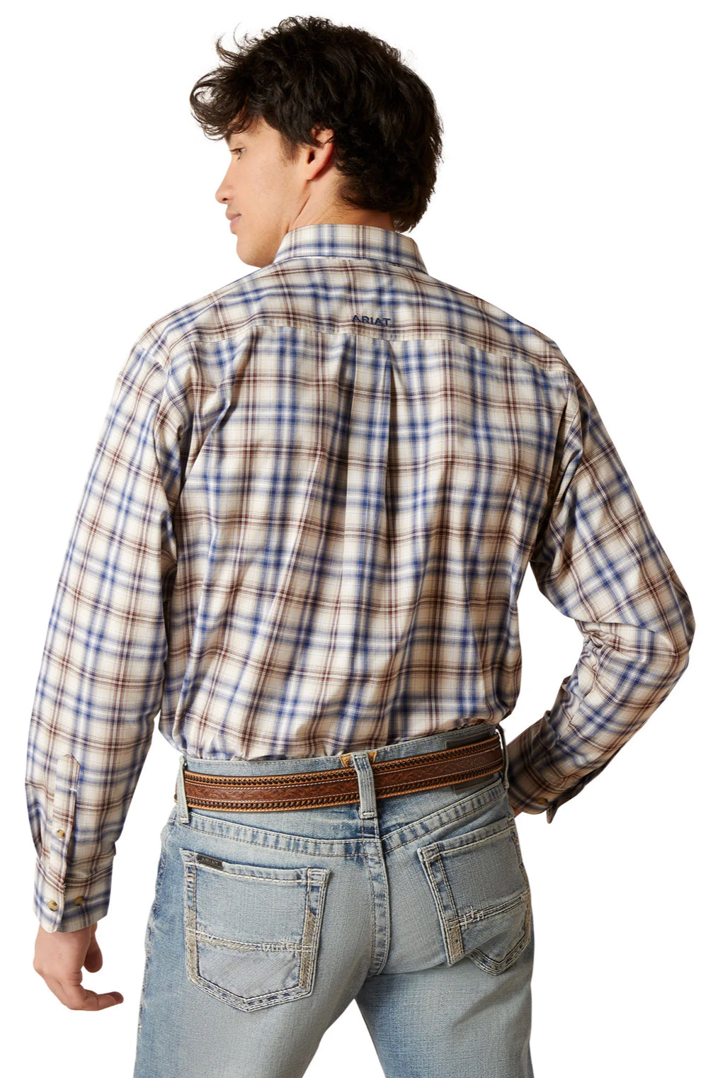 Ariat Mens Pro Series Baylor Classic L/S Shirt White