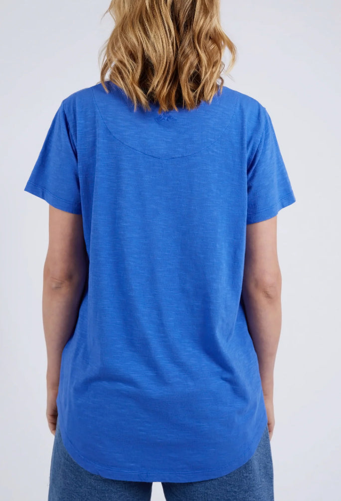 Elm Ladies Tapestry Tee in Royal