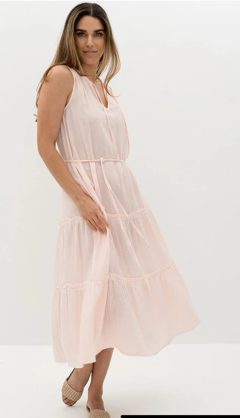 Humidity Ladies Cascade Dress in 3 Colours