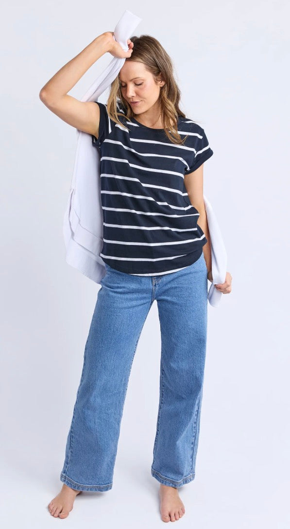 Foxwood Ladies Manly Stripe Tee