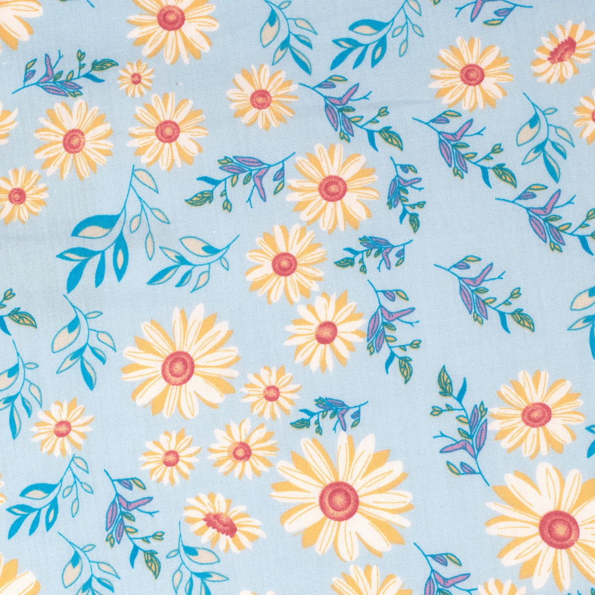 Just Country Girls Harper Shirt Sky Daisies GWLS2400