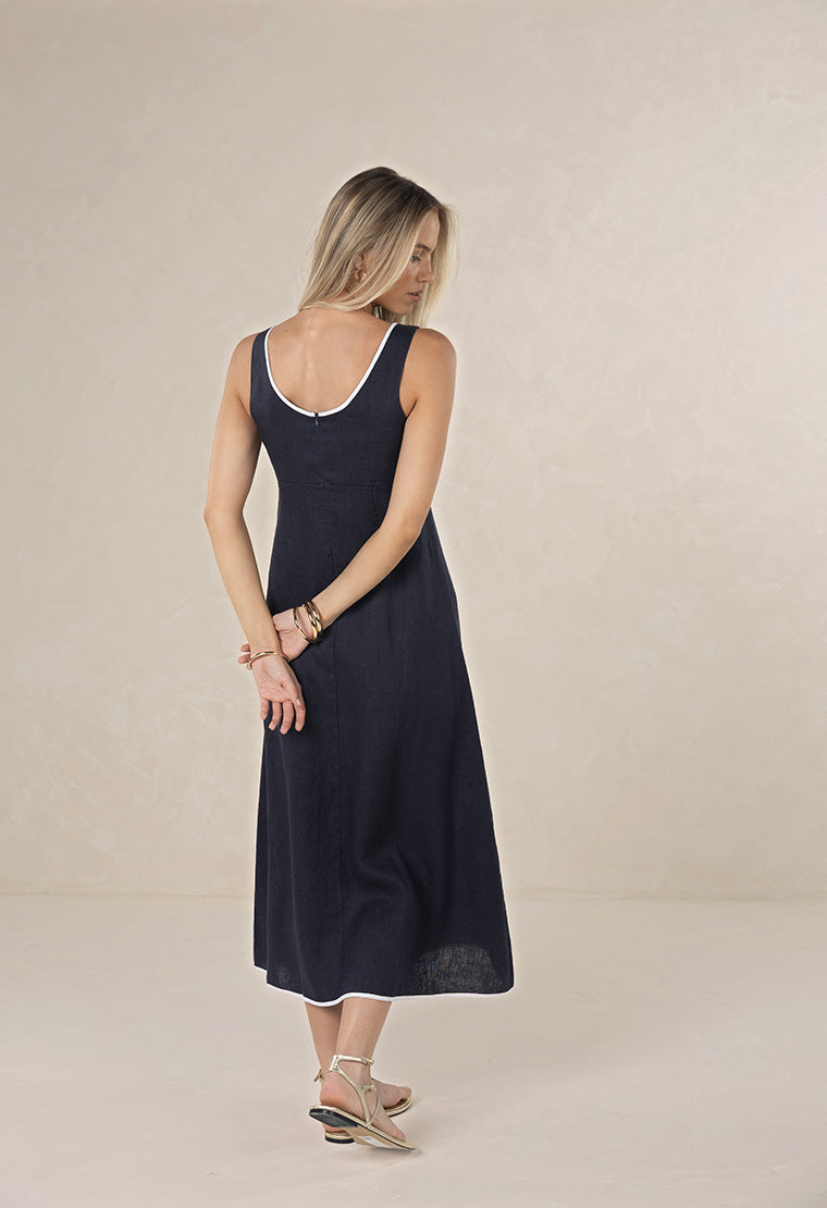 Humidity Ladies Tallulah Contrast Dress