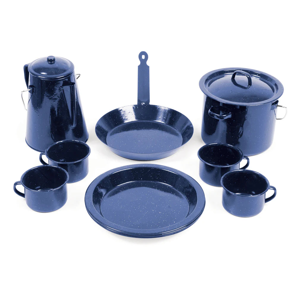 Oztrail Enamel Cookware Set - 11 Piece