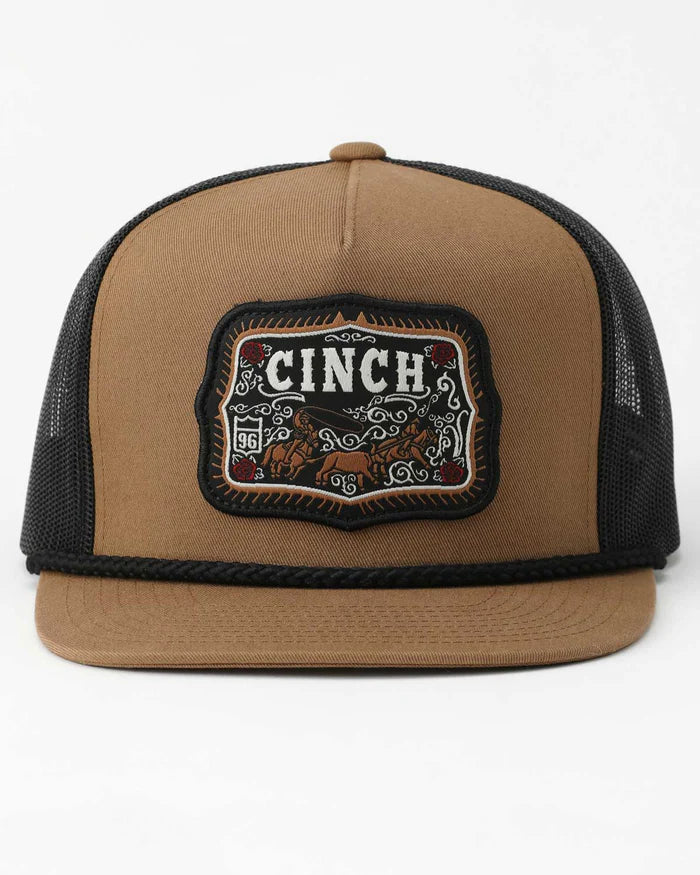 Cinch Mens Western Graphic Cap - Brown