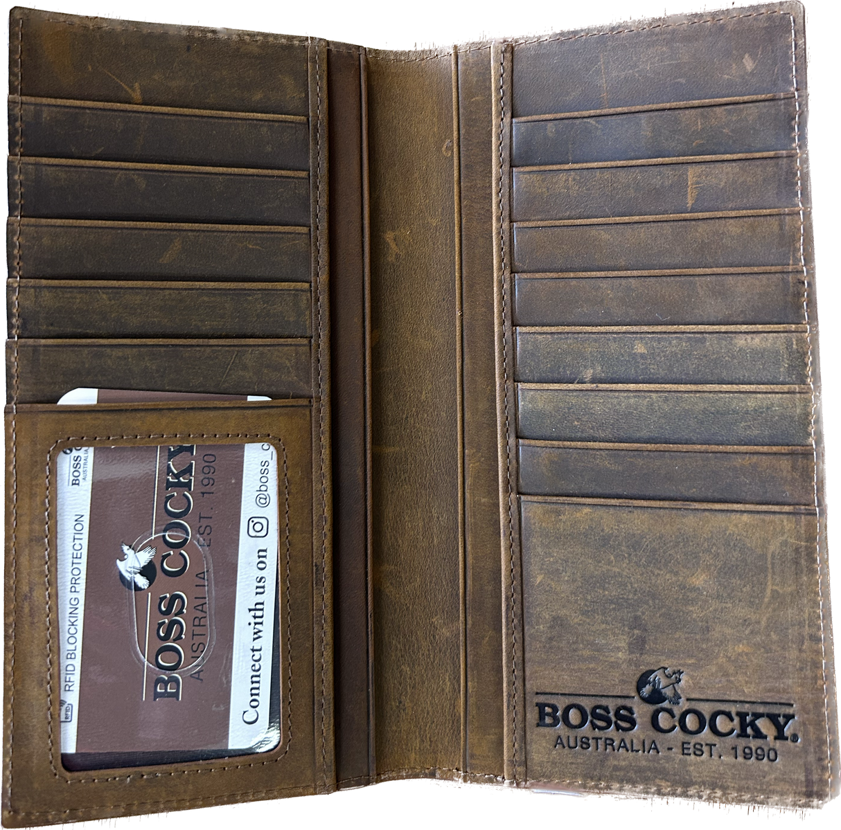 Boss Cocky Rodeo Wallet -Vintage Brown BC303