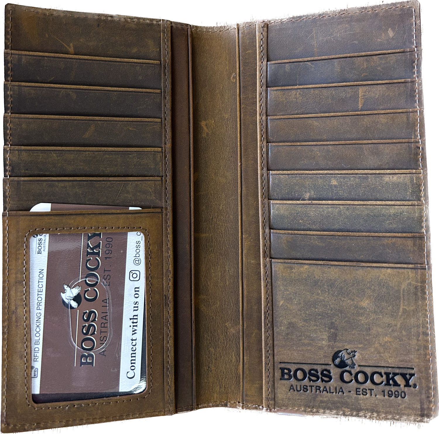 Boss Cocky Rodeo Wallet -Vintage Brown BC303