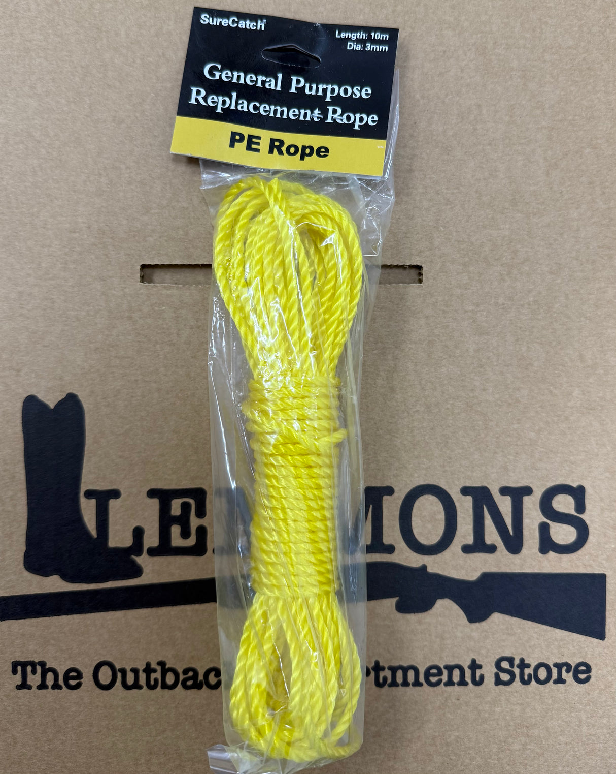 Surecatch 3.0mm Crab Pot Rope - Pre-packed in 10m Length