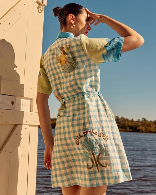 SMWR My Own Muse Mini Shirt Dress