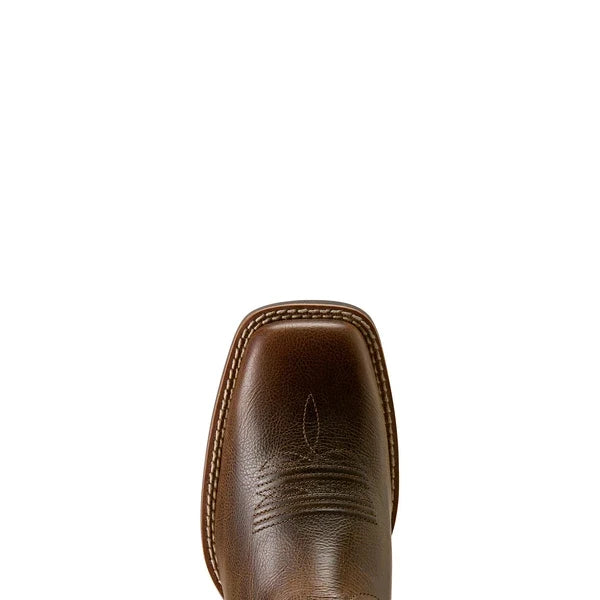 Ariat Women's Monte Vista Wicker Wide Square Toe Western Boot | Choc Croc Print