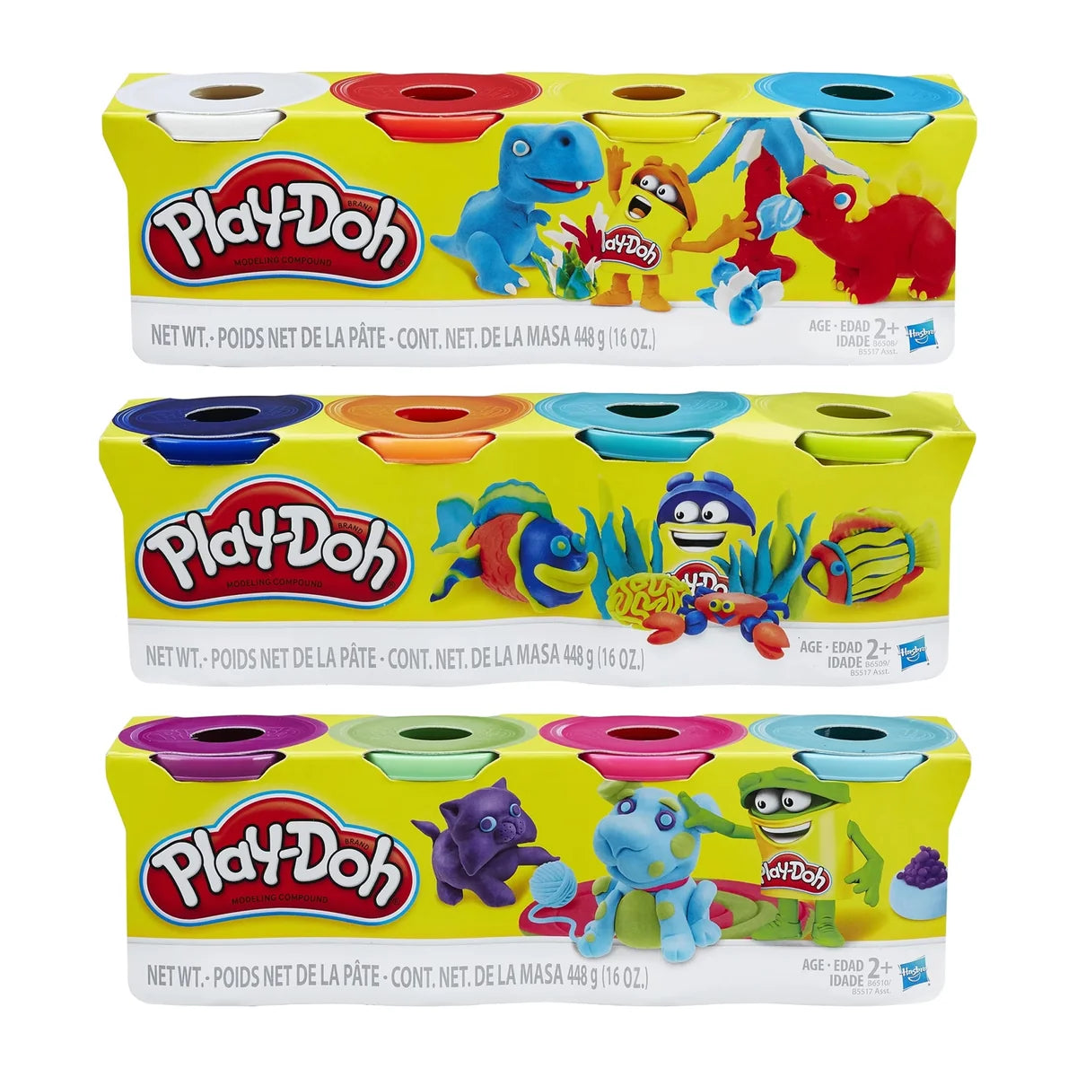 Play-Doh Assorted 4 Pack