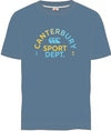Canterbury Kids Sport Dept T Shirt Provincial Blue