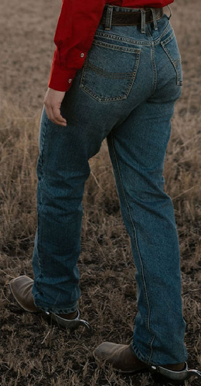 Pilbara Men's Western Angus Jeans - Indigo - RMPW013