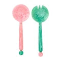 Annabel Trends Resin Salad Servers